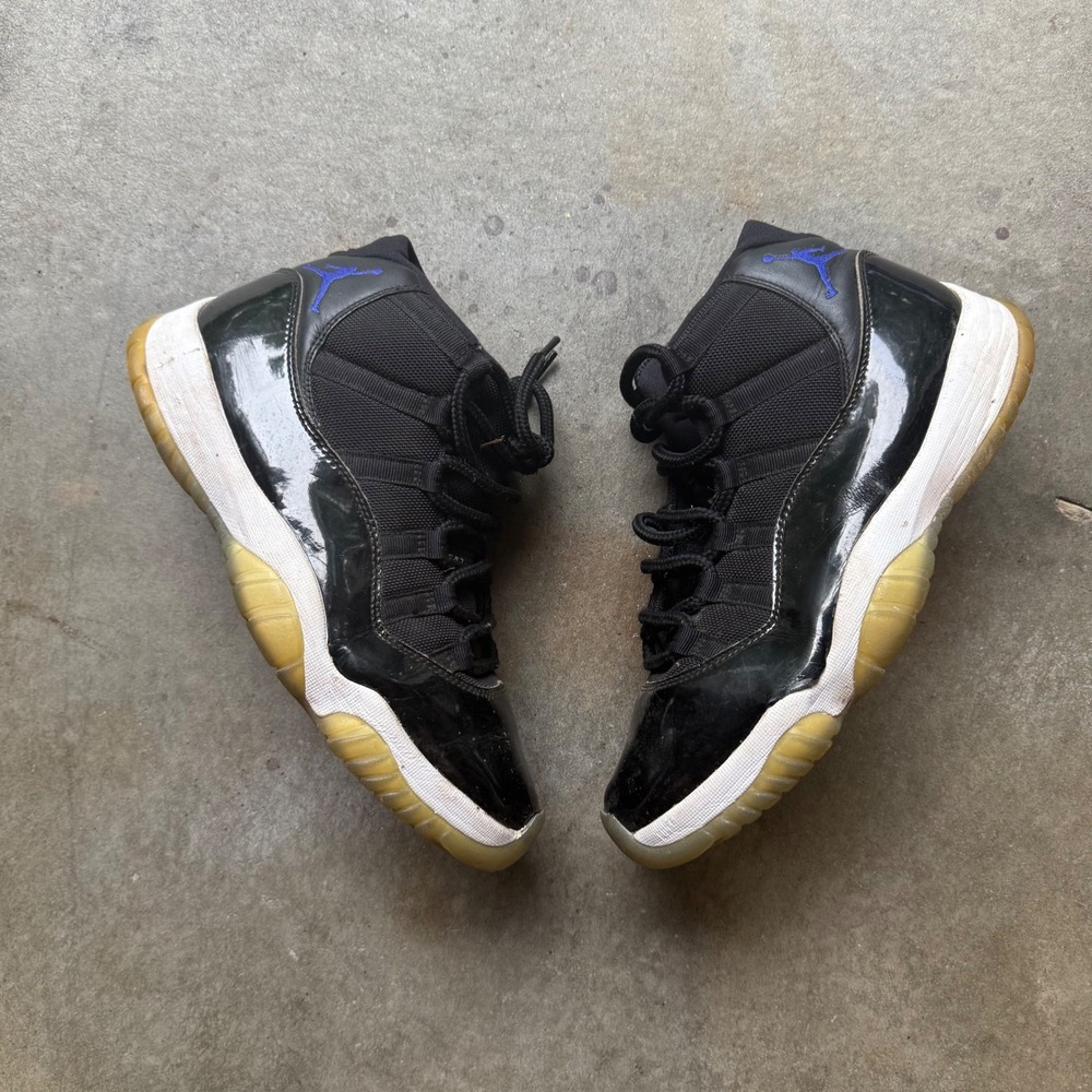 Jordan 11 Retro Space Jam 2016 Black Dark Concord White Mens 9